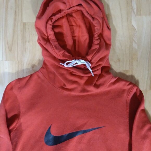 Vintage Nike Swoosh Logo Hoodie Sweatshirt - Picture 3 of 9